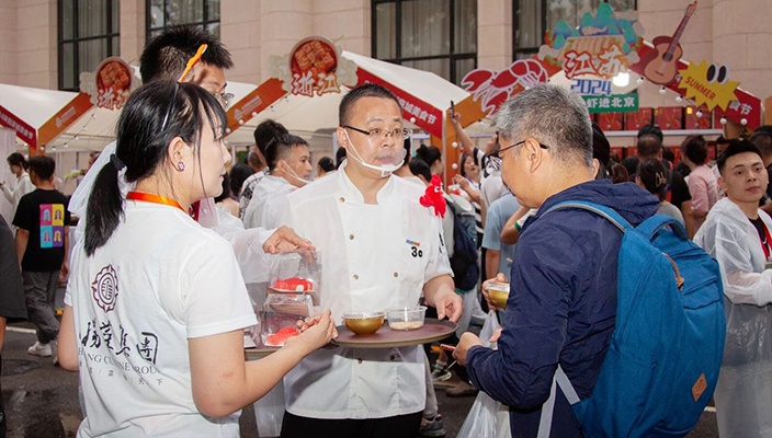 以食为媒，淮扬菜品鉴堂受邀参展“北京国际美食荟”
